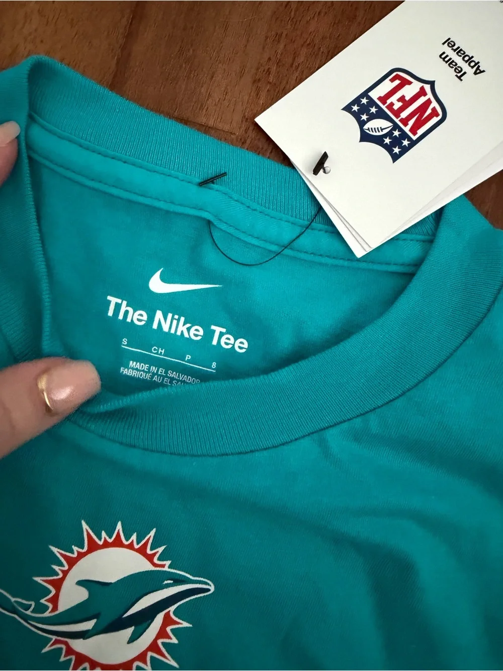 Nike Kids Tyreek Hill Miami Dolphins #10 Tee